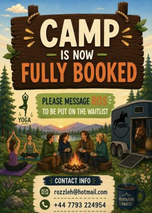 Camp fully booked