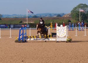 David Ware riding Stanley