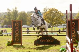 Emily Hamilton riding Antares Pandora